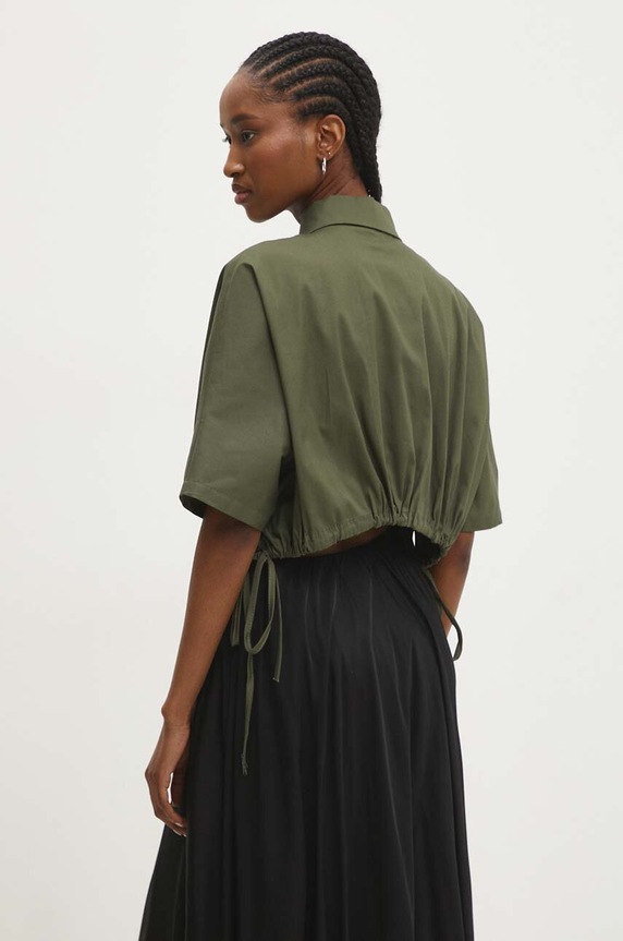 Odzież Answear.LAB koszula c17075u.fh zielony