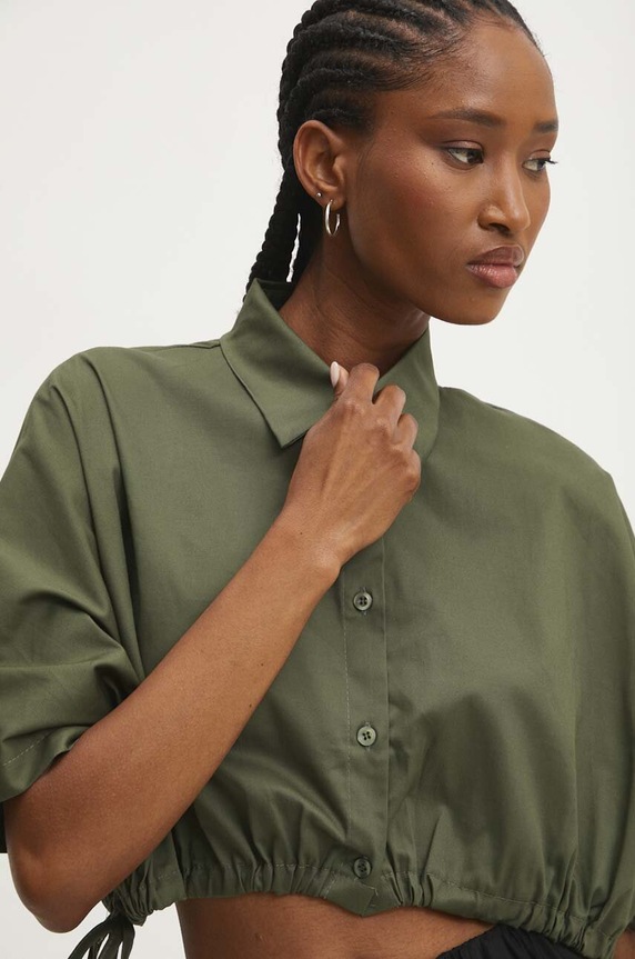 Answear.LAB koszula c17075u.fh zielony