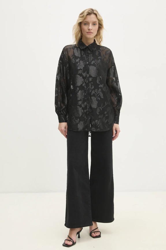 Answear.LAB koszula NL246426.ums czarny WZ24