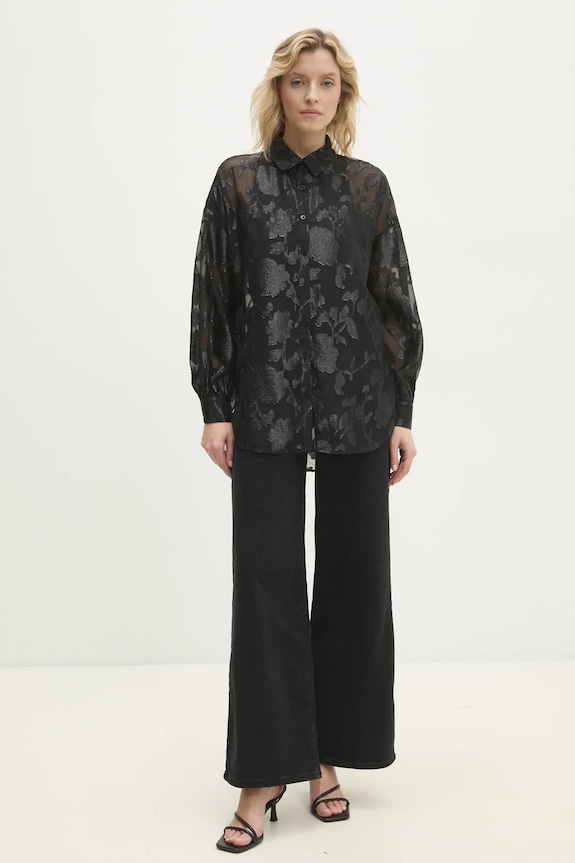 Answear.LAB koszula NL246426.ums czarny WZ24