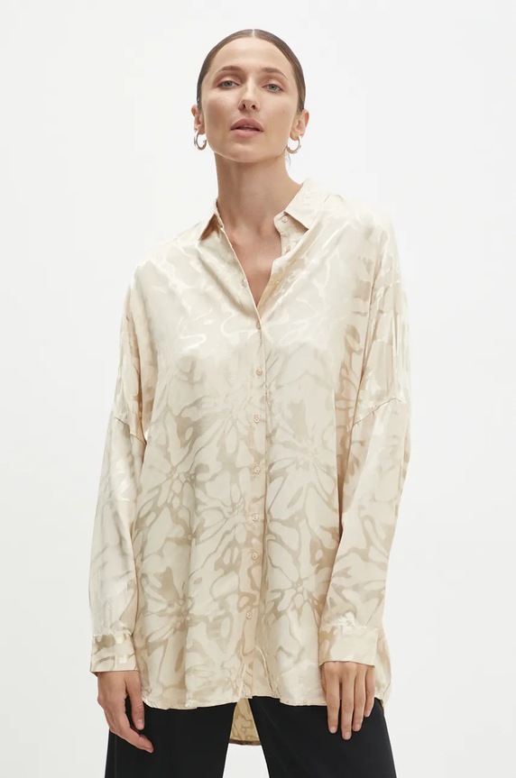 Answear.LAB koszula klasyczny beżowy 33611.tos