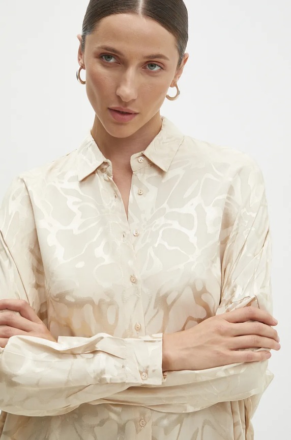 Answear.LAB koszula beżowy 33611.tos