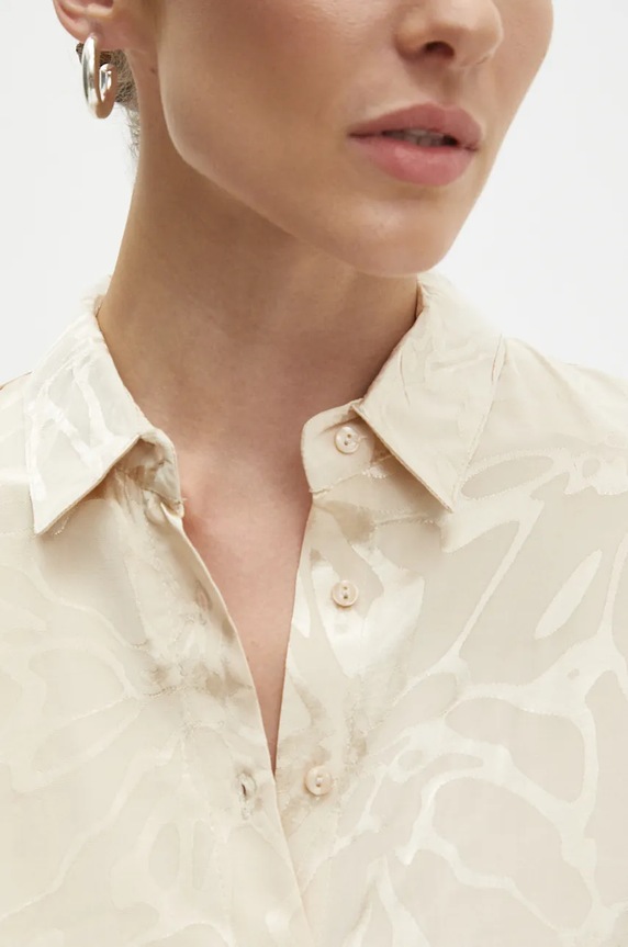 Answear.LAB koszula 33611.tos beżowy