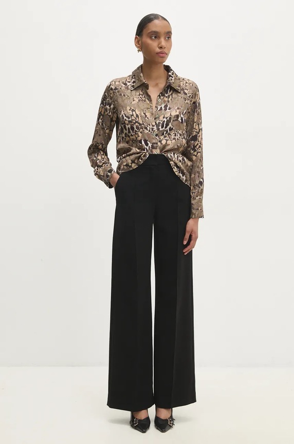 Answear Lab koszula 32397ca.ilk zielony WZ24