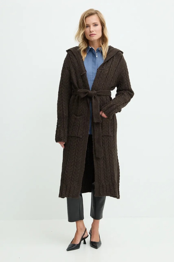 Answear Lab cămașă 33884.tos bleumarin WZ24