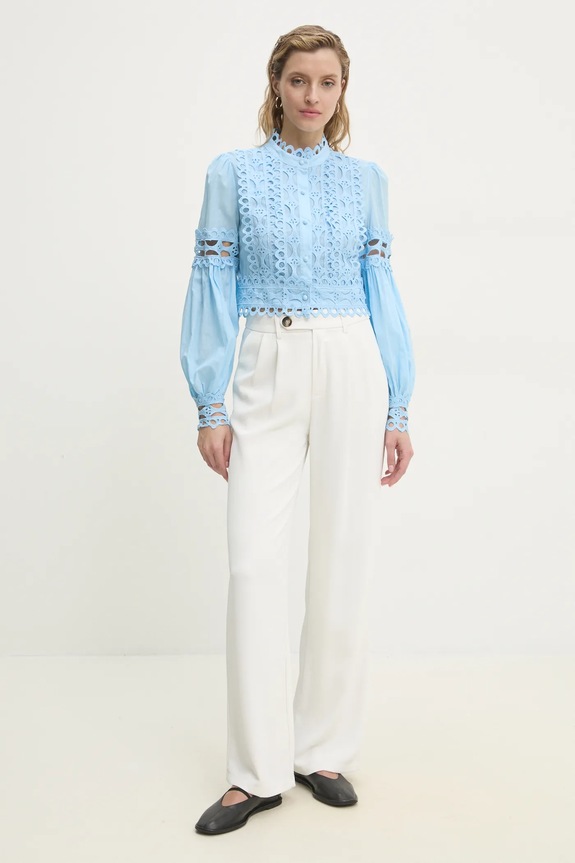 Answear Lab camicia in cotone 81013.FKK blu WW25