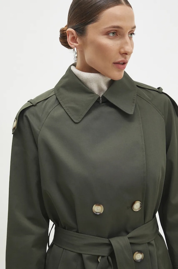 Answear.LAB trencz zielony 4216.fms