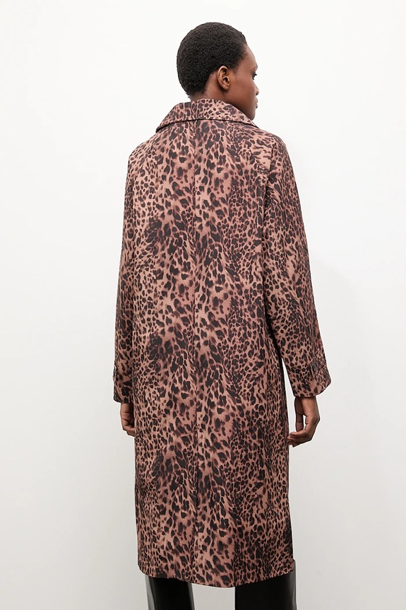 Παλτό Answear.LAB καφέ sng.20.tos