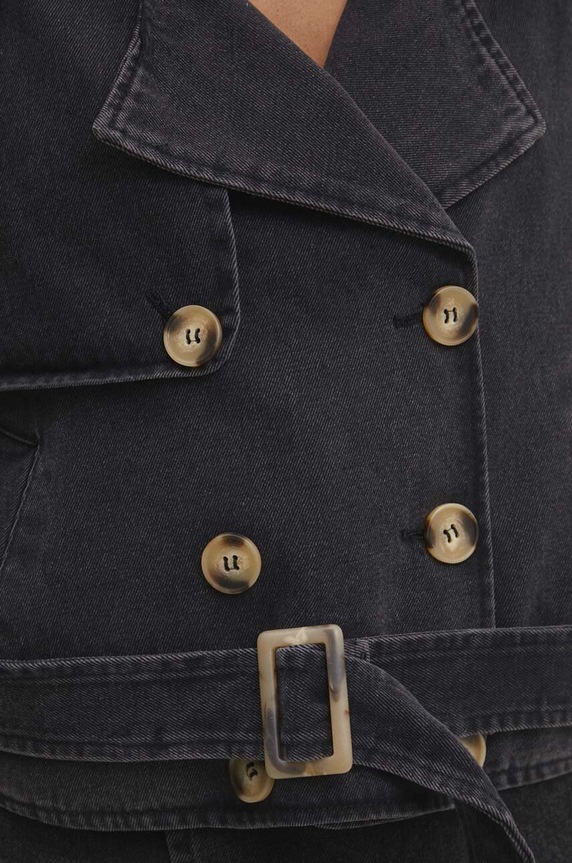 Answear.LAB giacca di jeans ox9072.FKK grigio