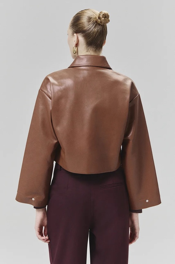 Ρούχα Μπουφάν Answear.LAB 1544.tlk καφέ