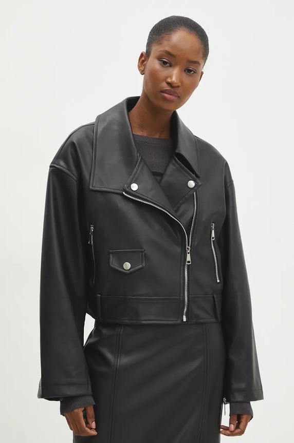 Answear.LAB kurtka nieocieplane czarny b9602.IKK