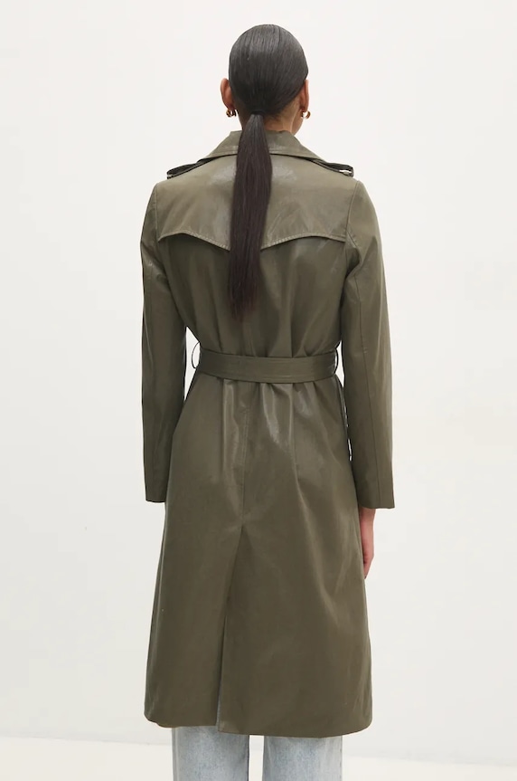 Дрехи Шлифер Answear.LAB pk2625c.ilk зелен