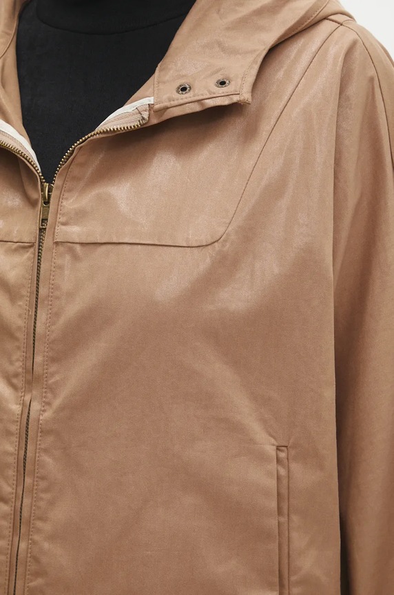 Answear.LAB kurtka pk2780.ilk beżowy