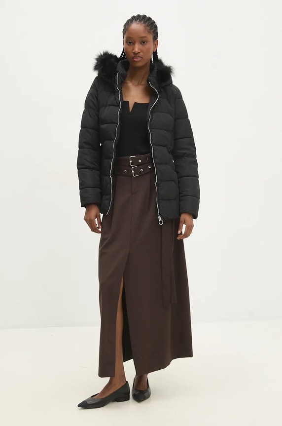 Jakna Answear.LAB 2397.hlk crna WZ24