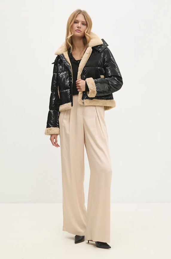 Bunda Answear.LAB 8637.fos černá WZ24