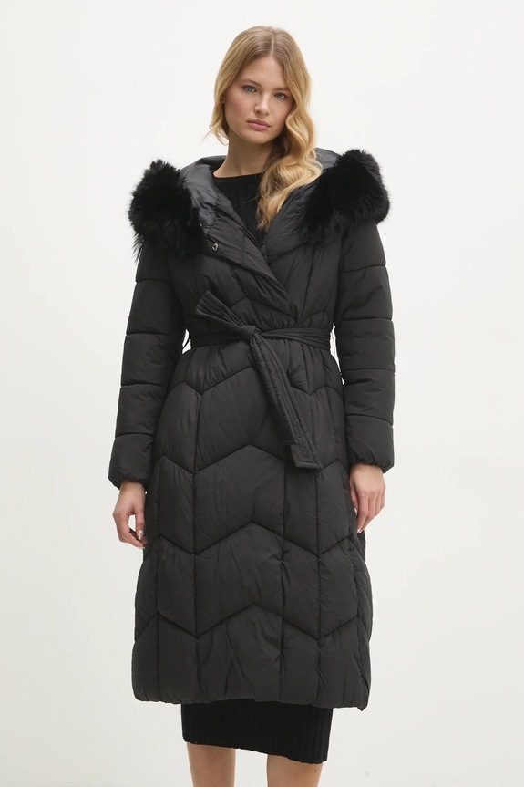 Bunda Answear.LAB s podšívkou černá AG1.9179.CLK
