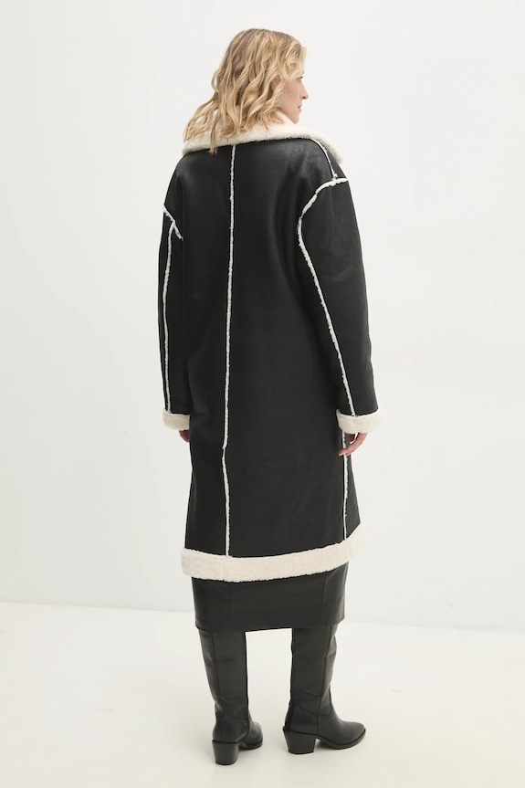 Îmbrăcăminte Answear Lab palton LC240202.HLK negru