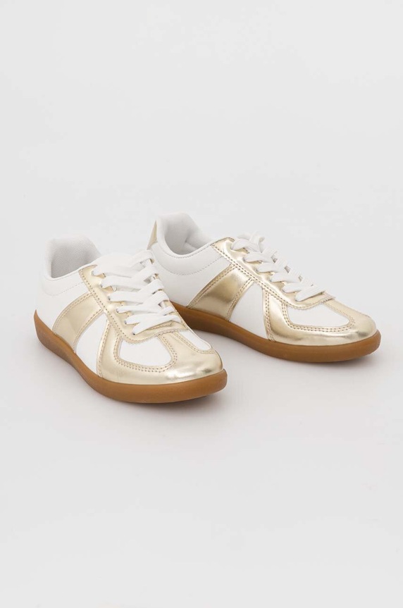 Obuwie Answear Lab sneakersy 6452.fh złoty