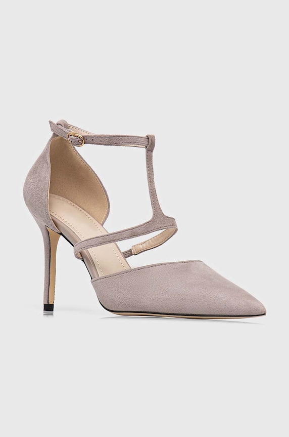 Answear.LAB szpilki 588.5.hms szary WZ24