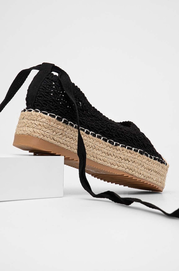 Obuwie Answear Lab espadryle P8097.hms czarny