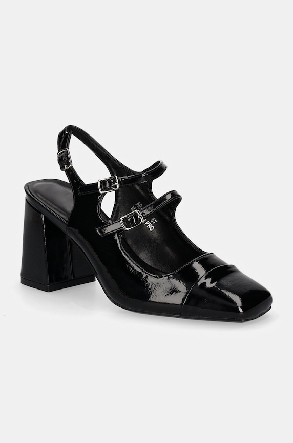 Answear.LAB körömcipő magas fekete a9.06.ios.