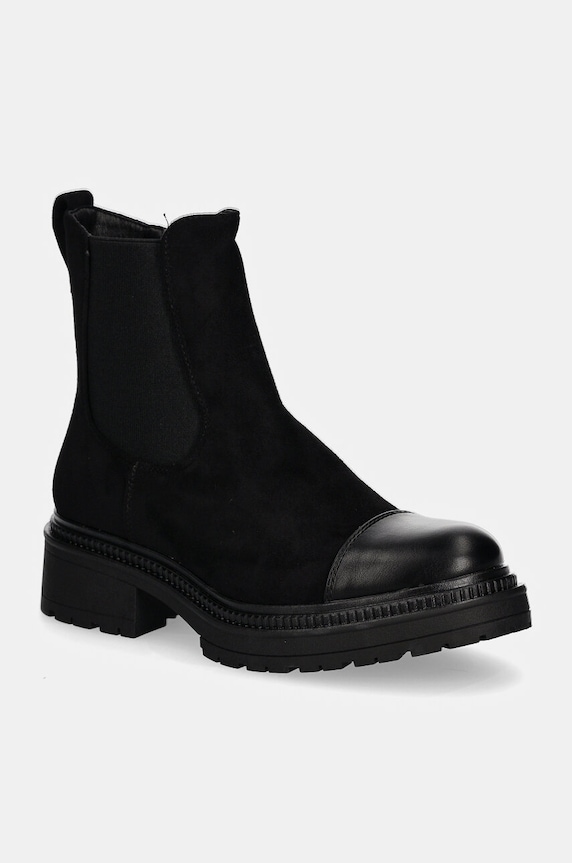 Boty s gumou Answear.LAB nezateplené černá 181.189.ios