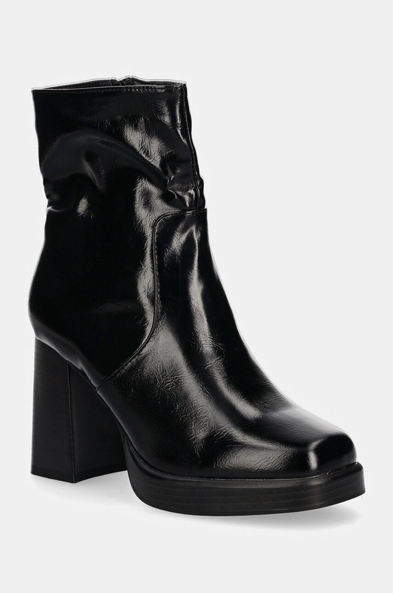 Gležnjače Answear.LAB sintetički crna JH23621.hos