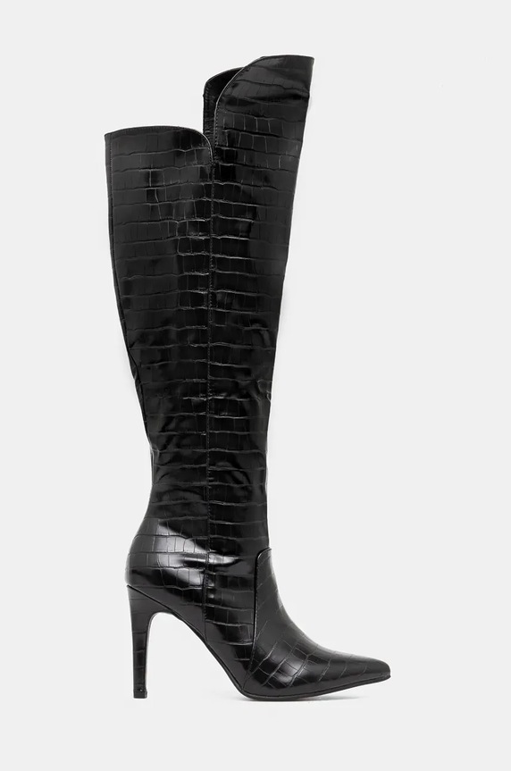 Answear Lab kozaki 1128.21.hos czarny WZ24