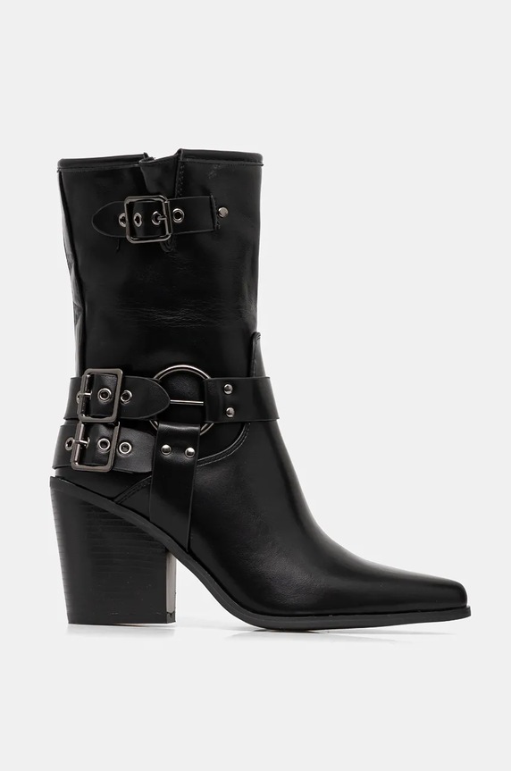 Answear Lab botki cls.310.FLK czarny WZ24