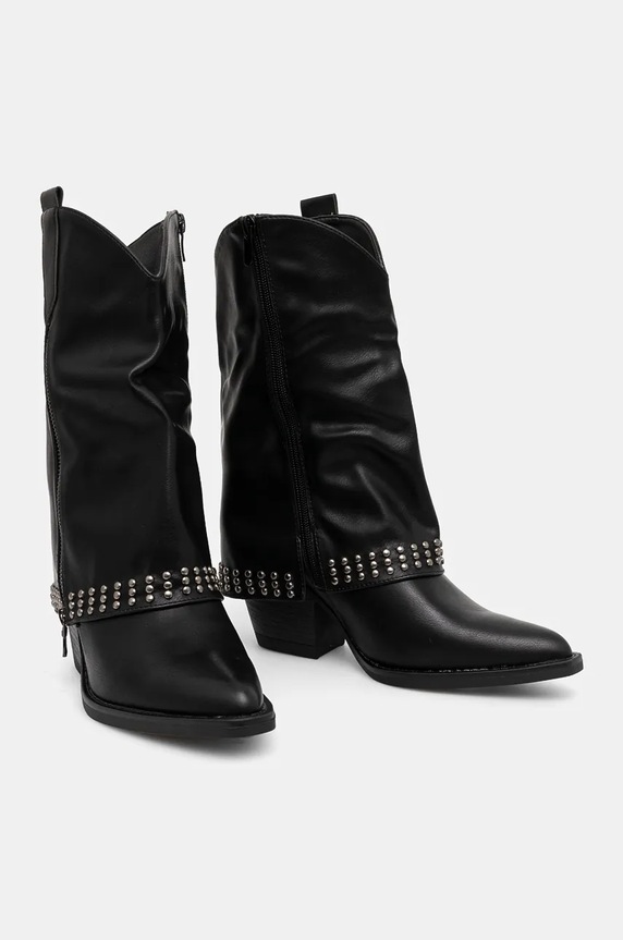 Westernové boty Answear.LAB nezateplené černá Jh28029.hos