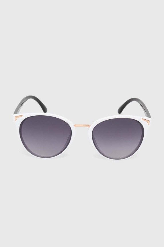 Answear Lab okulary przeciwsłoneczne 25757.HMS biały WZ24