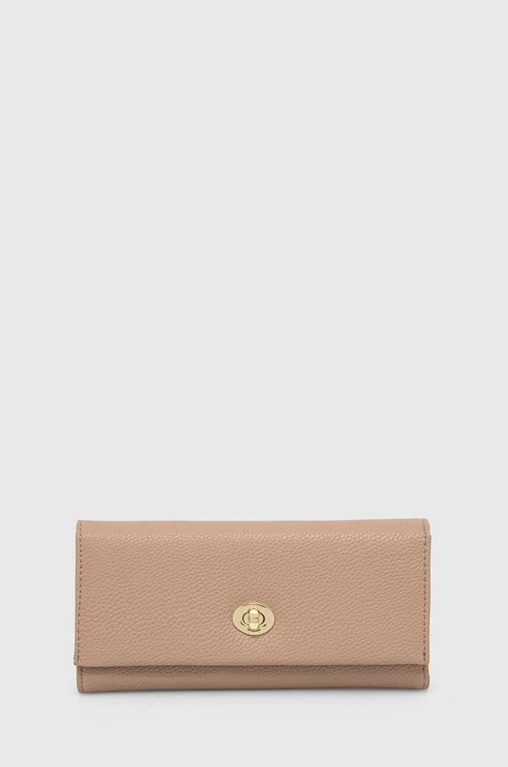 Answear.LAB portafoglio finta pelle fiore beige 684.CMS