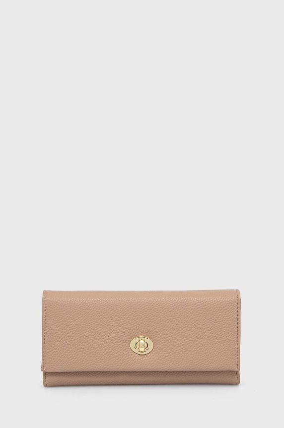 Answear.LAB portafoglio finta pelle fiore beige 684.CMS