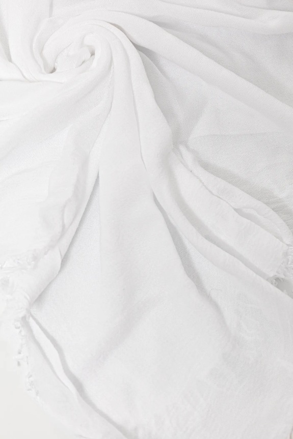 Answear.LAB κασκόλ από μπαμπού bamboo.hh λευκό WW25