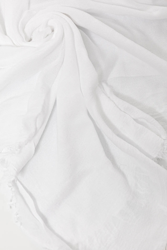 Answear.LAB κασκόλ από μπαμπού bamboo.hh λευκό WW25