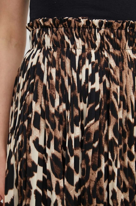 Answear.LAB spódnica brązowy CC38312.HWK