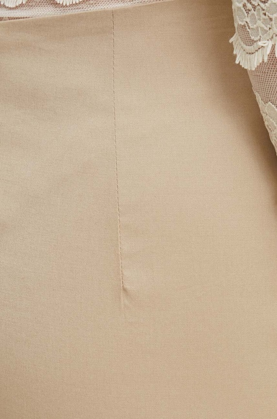 Answear.LAB spódnica beżowy 40815.TWK