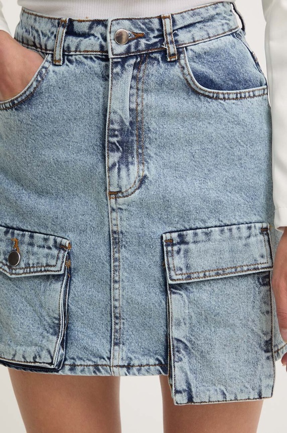 Answear.LAB farmer szoknya kék 40826.TWK