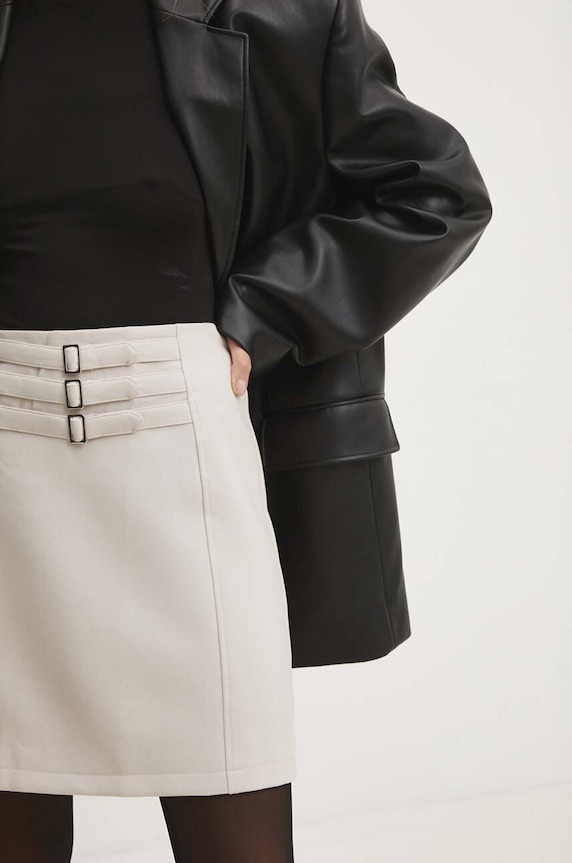 Answear.LAB spódnica beżowy 4615.IKK