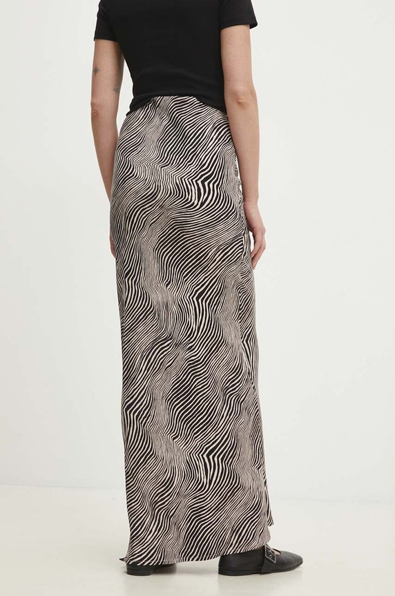 Odzież Answear.LAB spódnica sng.p.tjs brązowy