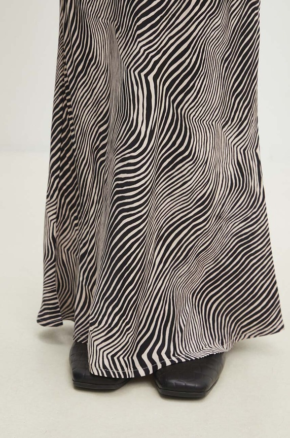 Answear.LAB spódnica brązowy sng.p.tjs