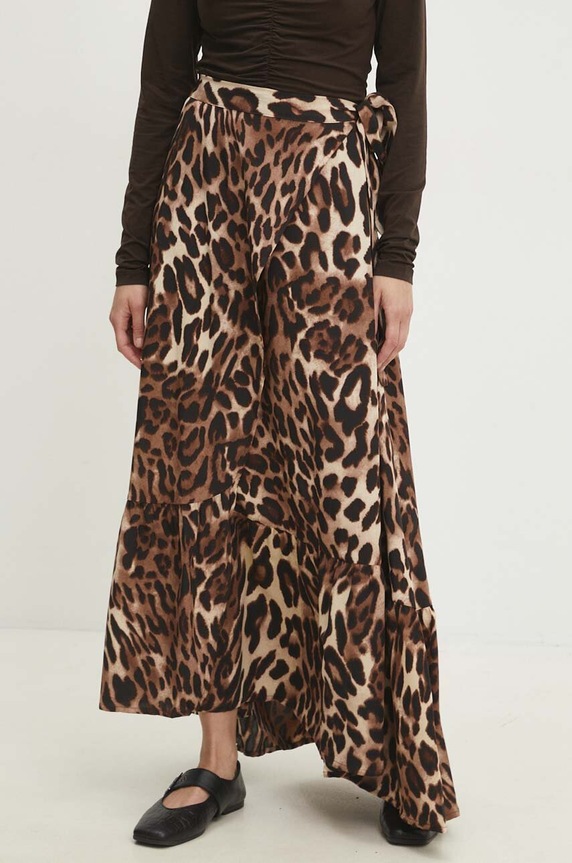 Answear.LAB spódnica casual beżowy MA789.hms