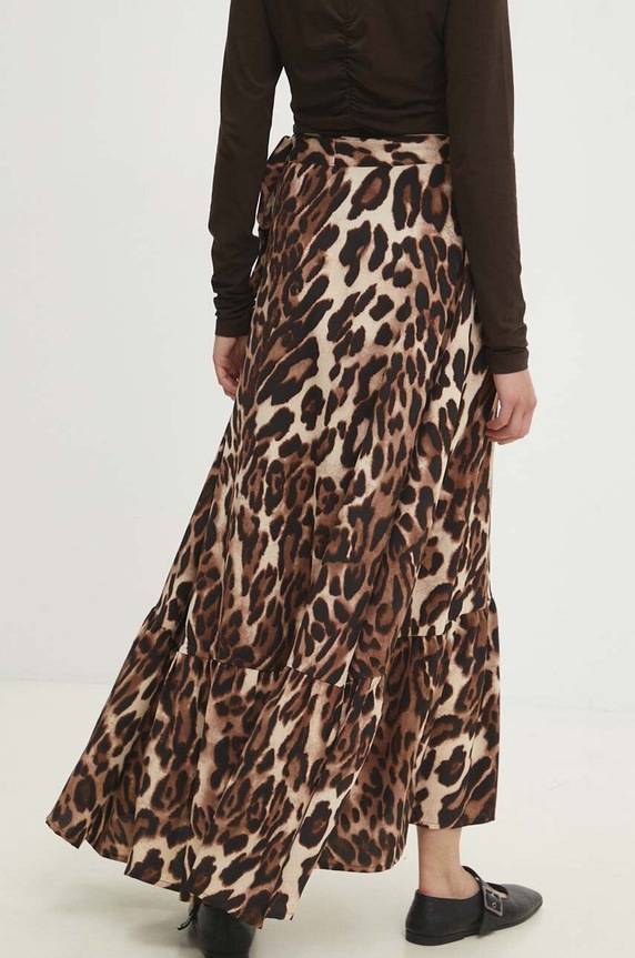 Odzież Answear.LAB spódnica MA789.hms beżowy