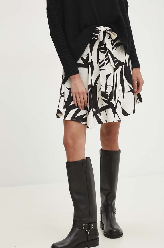 Answear Lab spódnica casual biały 22513.3.fms