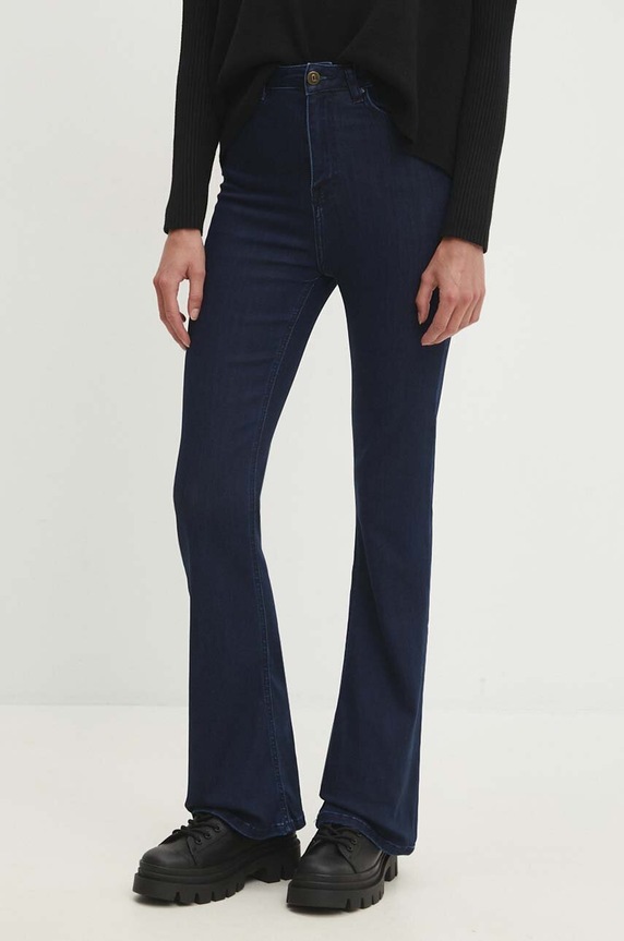 Answear Lab jeansy granatowy 9442.th