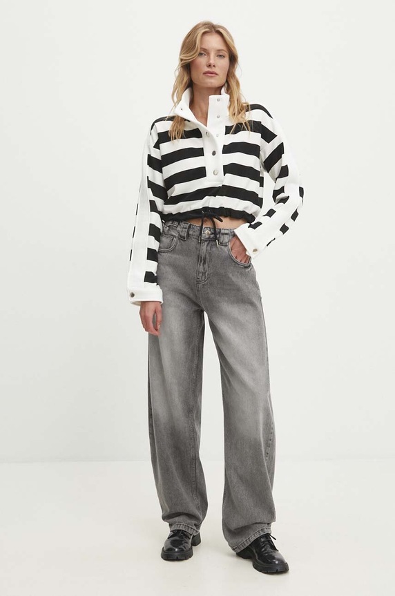 Answear.LAB jeansy w.1849.tjs szary WZ24