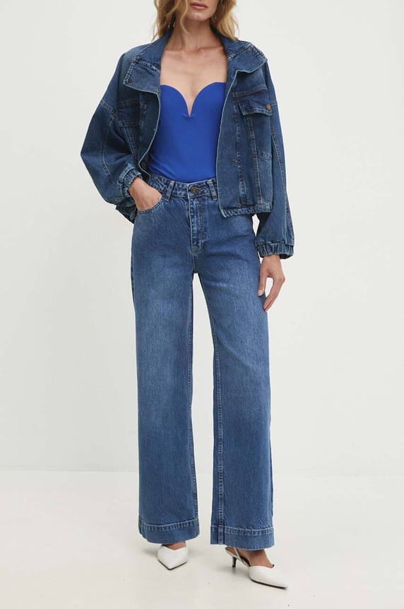 Answear Lab jeans albastru d674.TJS