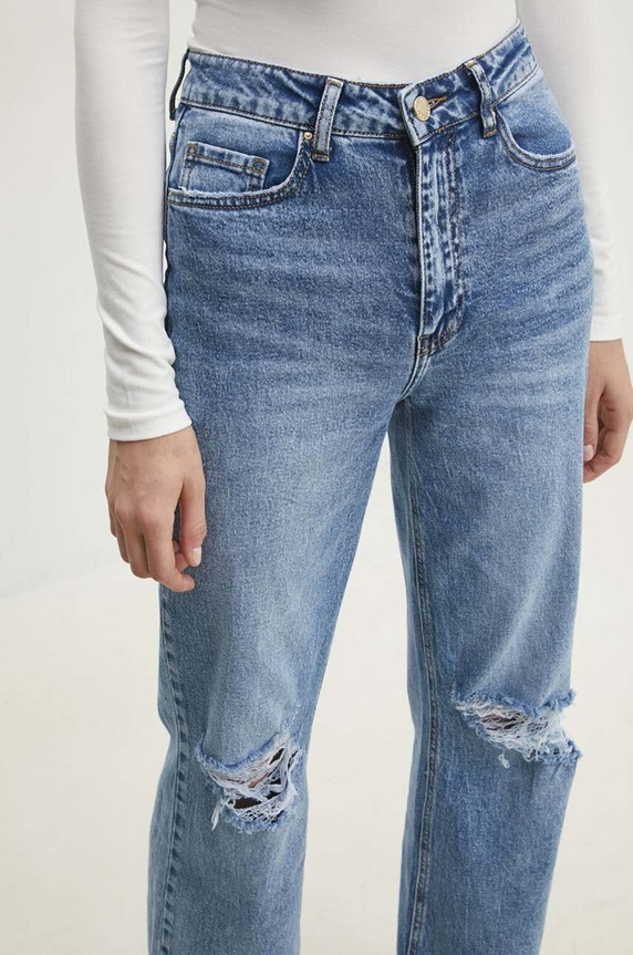 Answear.LAB jeansy niebieski W33291.hms