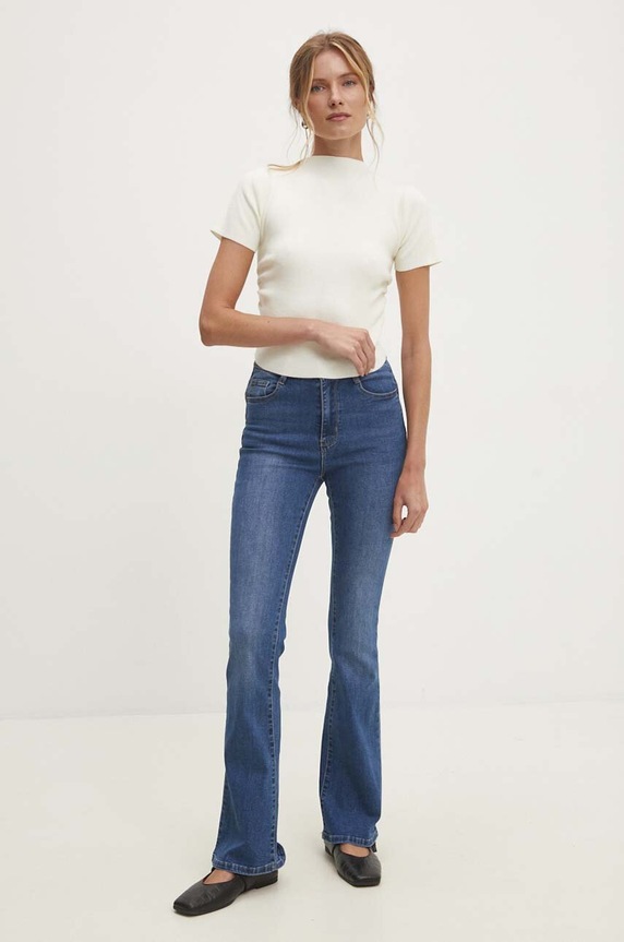 Answear.LAB jeansy rd8168.fos niebieski WZ24