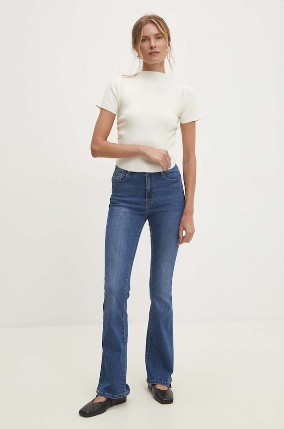 Answear.LAB jeansy rd8168.fos niebieski WZ24
